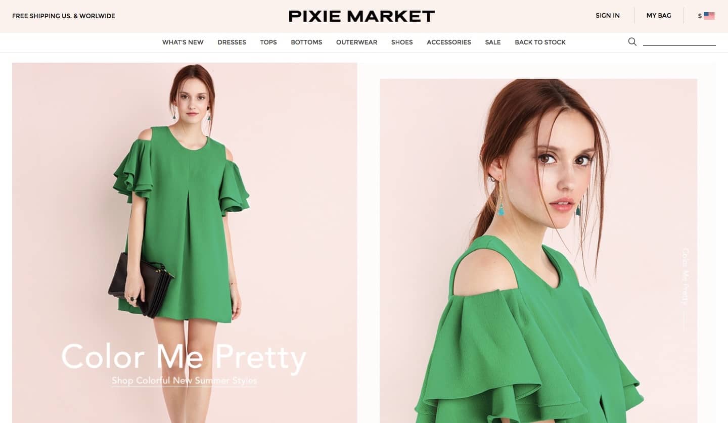 neue online shops pixie market