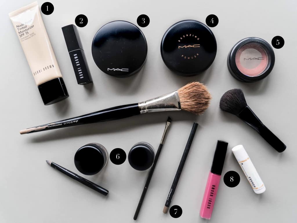 make-up routine
