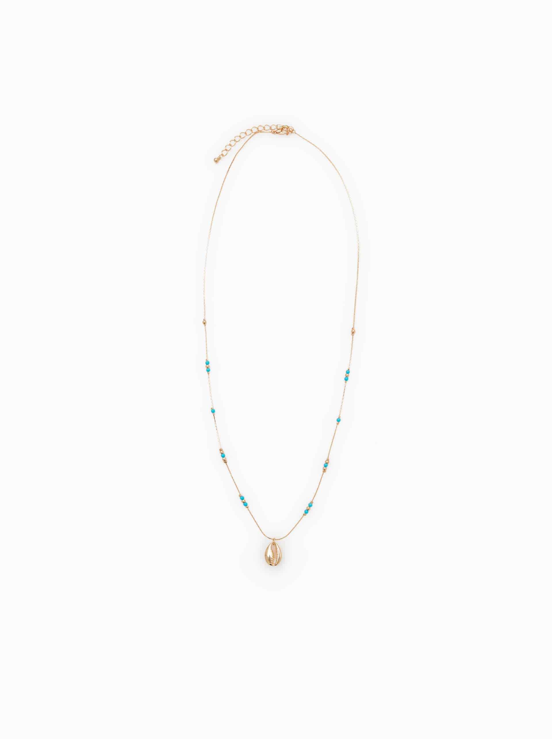 Lange Kette mit Muschel
